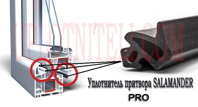 Уплотнитель Salamander притвор Pro