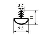 Уплотнительная резинка двери 1525 250м — изображение 3