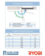 Доводчик RYOBI *1500 D-1554 UNIV_ARM FIRE — изображение 11