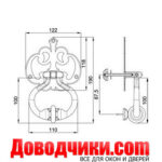 Amig Дверной молоток мод.1 — изображение 2