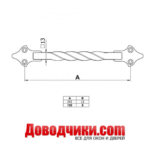Amig Ручка-скоба 182 мм мод.1002 — изображение 2