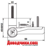 Петля Д.Хан KT-N — изображение 2