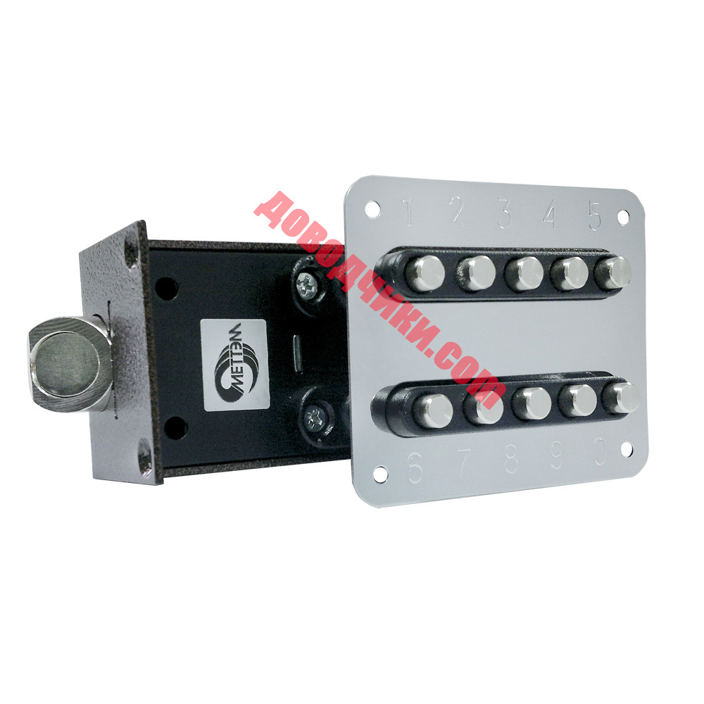 mettem-zkp30 Замок накладний кодовий Метем ЗКП-40 (китай) - Зображення 1